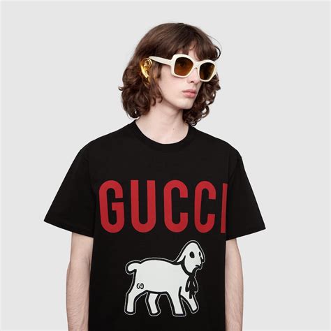 gucci goat t shirt